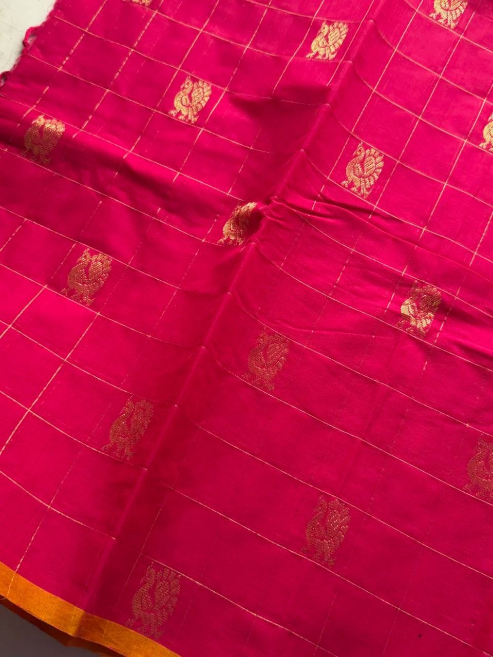 Throne Edit – Pink Kanchi Cotton Saree
